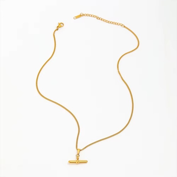 18K Gold Plated Necklace - Gold Jewelry - Picture 3 of 5